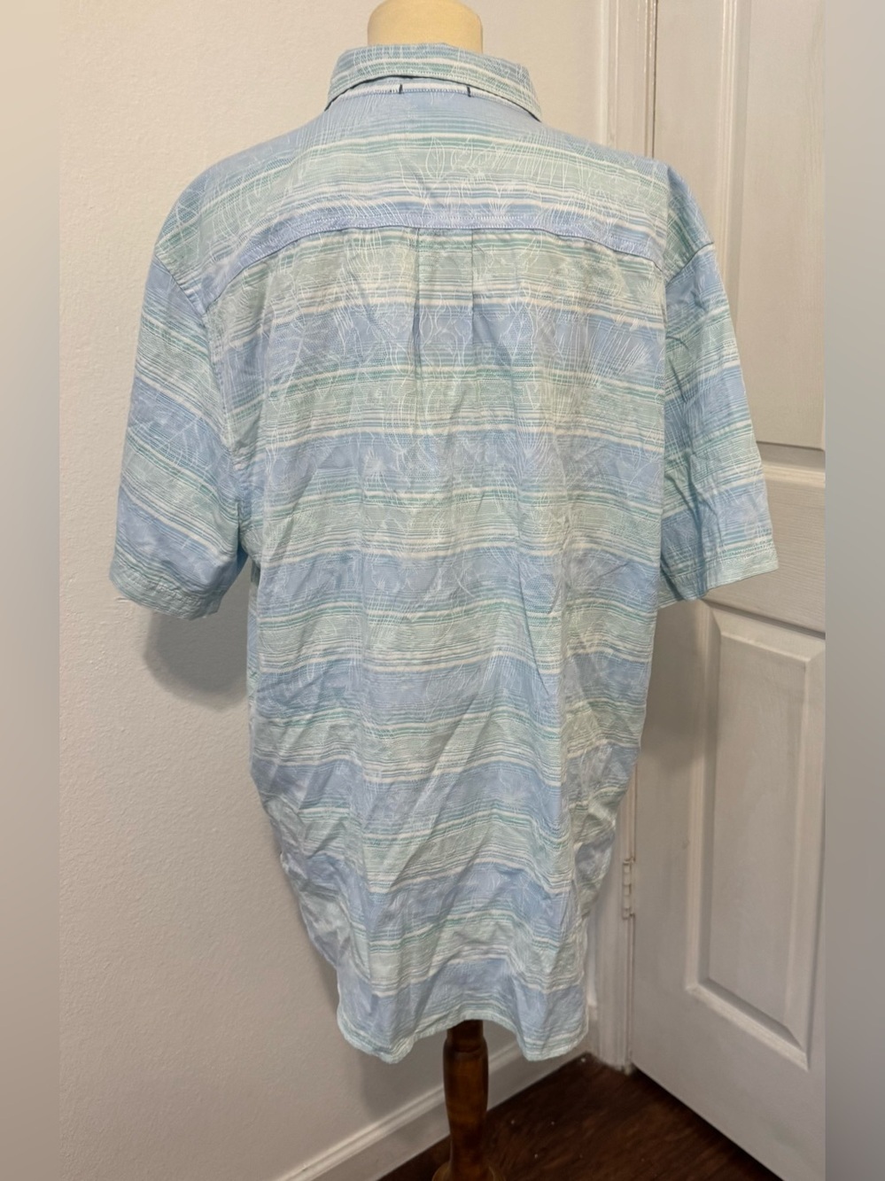 Tommy Bahama Sardinia Stripe Cotton Button Up Shirt Tropical Hawaiian NWT XL - Picture 3 of 10